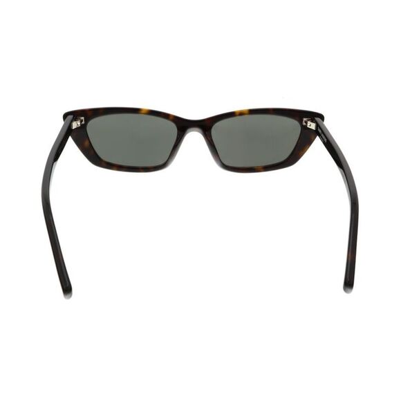 Saint Laurent SL 277 002 Havana Rectangle Sunglasses - Picture 4 of 5
